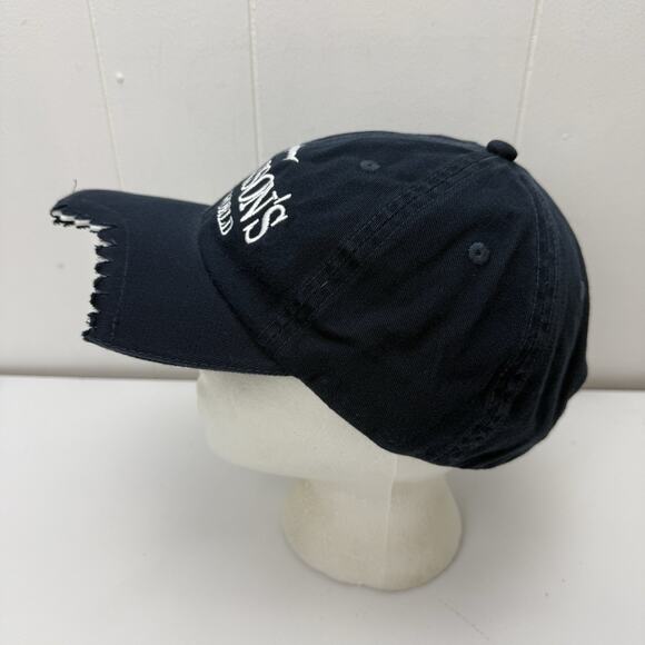 Shark Bite Hat Cap Blue White Bransons Wild World Strapback Adjustable - Picture 3 of 10